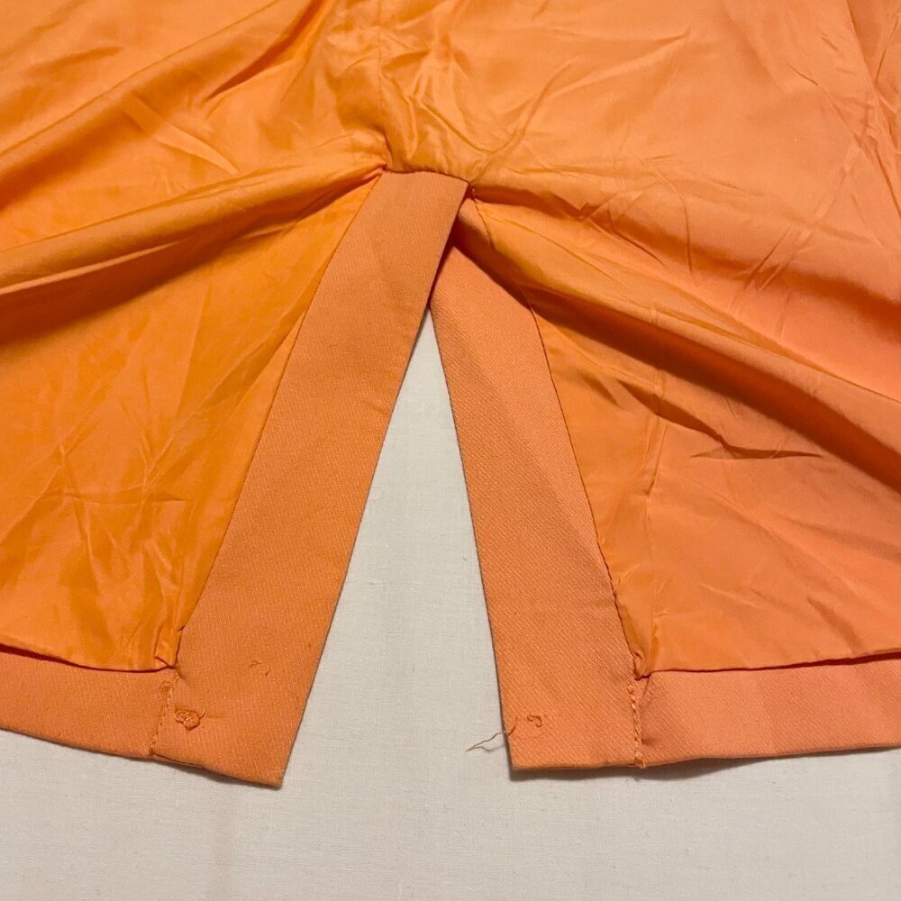 Steve Madden Kaira Blazer Womens XS Orange Suit Jacket - Picture 13 of 16